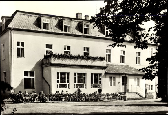 Postcard Bad Wilsnack in der Prignitz, view of the Clara Zetkin house