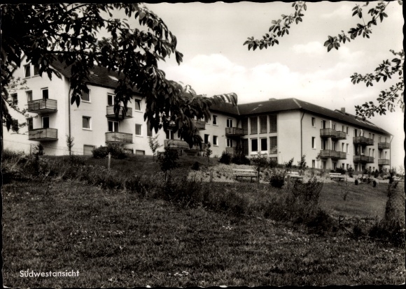 Postcard Holzhausen Burbach Siegerland, family holiday home of the Blue Cross