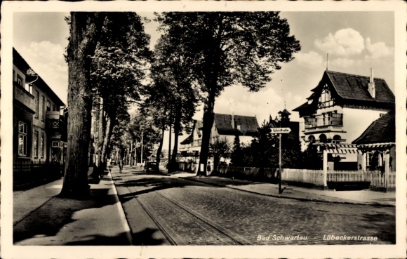 Ak Bad Schwartau in Holstein, Lübeckerstraße