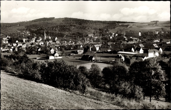 Postcard Arzberg im Fichtelgebirge Oberfranken, general view