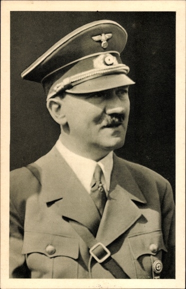 KP Führer i kanclerz Rzeszy Adolf Hitler, portret w mundurze