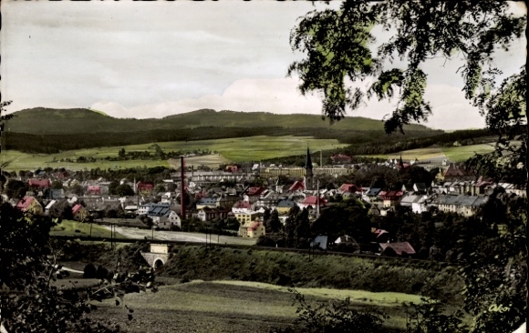 KP Marktredwitz w Fichtelgebirge, panorama