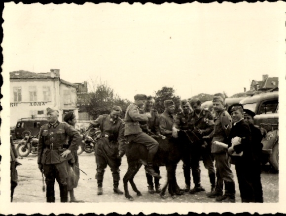 foto Stara Zagora Bulgarije, Wehrmacht-soldaten