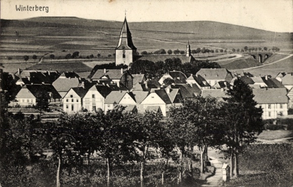 Postcard Winterberg in Sauerland, general view