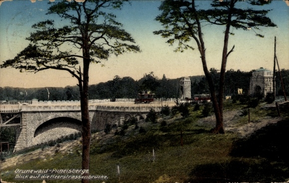 KP Berlin Wilmersdorf Grunewald Pichelsberg, most Heerstraße