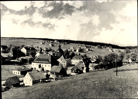Ak Rübenau Marienberg in het Ertsgebergte van Saksen, uitzicht op de stad en omgeving