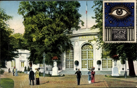 KP Drezno, Wystawa Higieny 1911, Francuski Pawilon Państwowy