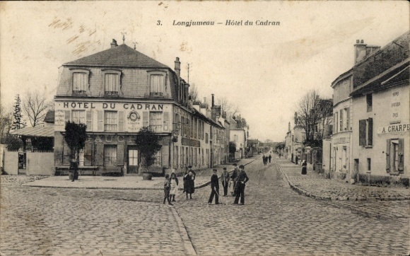 Postcard Longjumeau Essonne, Hotel du Cadran