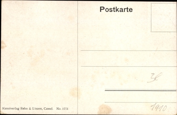 Postcard Landscape with Partridges