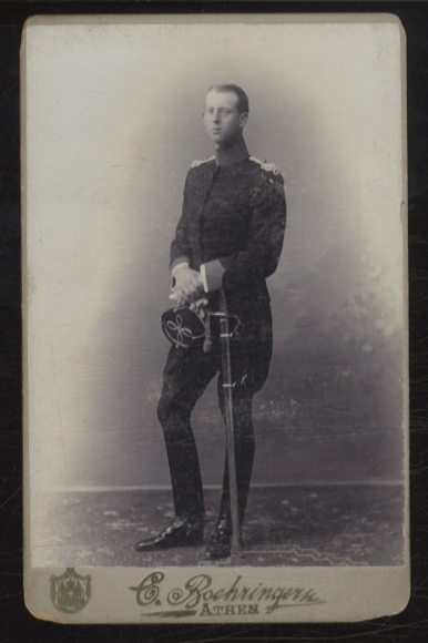 Cabinet Photo Prince Andrew of Greece