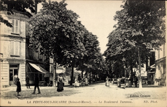 Ak La Ferte sous Jouarre Seine et Marne, Boulevard Turenne
