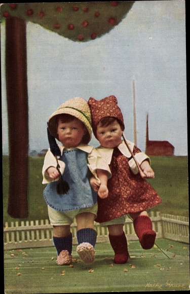 Ak Käthe Kruse Puppen, ik had een kameraad, Primus 1006