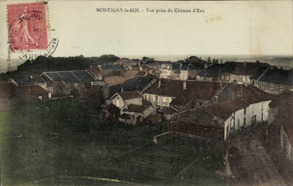 CPA Montigny-le-Roi Haute-Marne, Zamek Eau