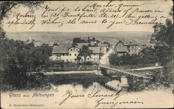 PC Melsungen in Hesse, general view
