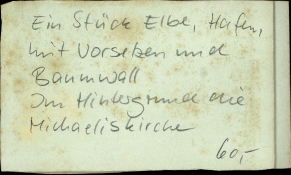 CdV Hamburg Neustadt, Schaarmarkt, harbor, Vorsetzen, Baumwall, Michaeliskirche, carriages