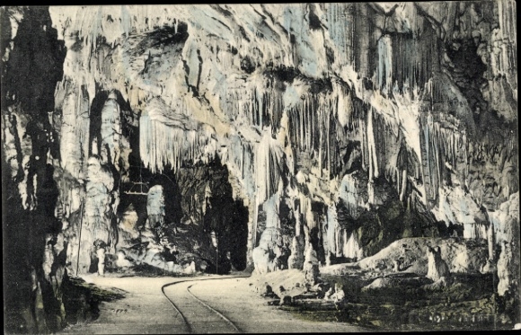 Ak Postojna Postumia Adelsberg Slowenien, Postojnska jama, Adelsberger Grotte, Höhlen, Innenansicht