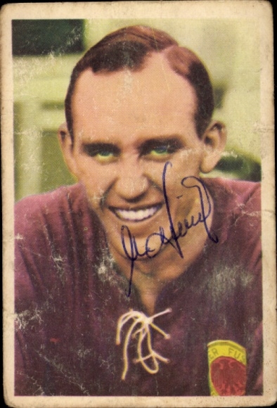 Sammelbild Fußball-Weltmeisterschaft 1962, Schulz Läufer, Schalke 04 Gelsenkirchen