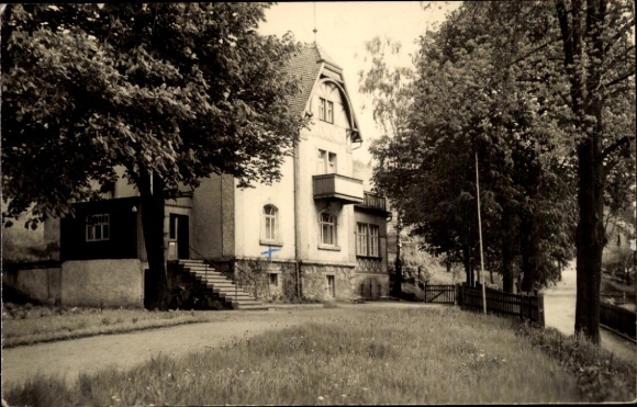 Postcard Geising Erzgebirge, Rosenhöhe convalescent home