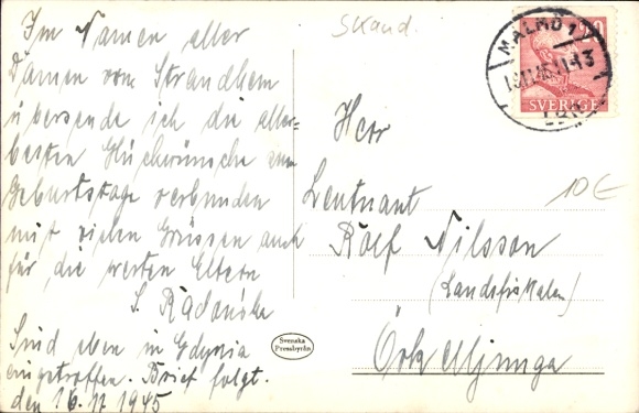 Postcard Malmö Sweden, Central Station, Halle