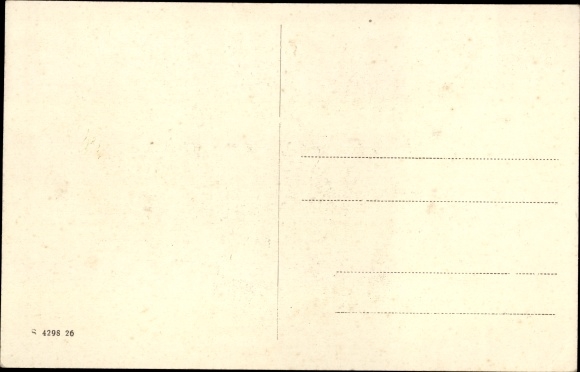 Postcard Polling near Weilheim Oberbayern, monastery of the Dominican nuns of the Holy Cross, sacristy