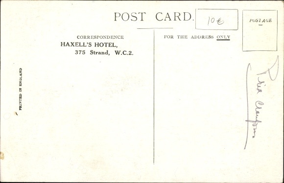 Kunstenaarsbriefkaart Cunard RMS Aquitania, passagiersstoomboot van de Cunard Line