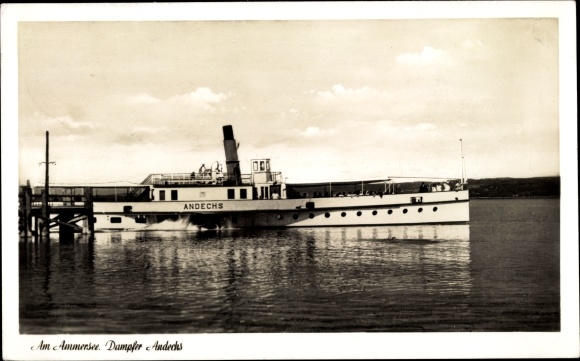 PC Bavaria, Ammersee, steamer Andechs