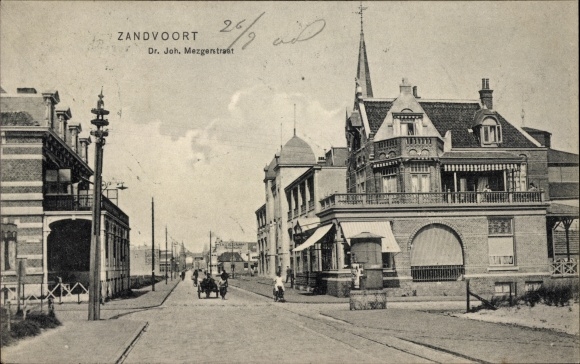 Postcard Zandvoort North Holland Netherlands, Dr. Joh. Mezgerstraat