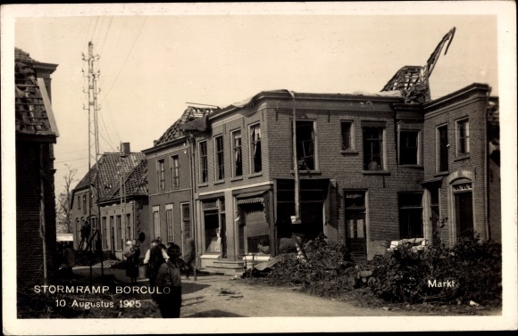 PC Borculo Gelderland, Stormramp 10 August 1925, market