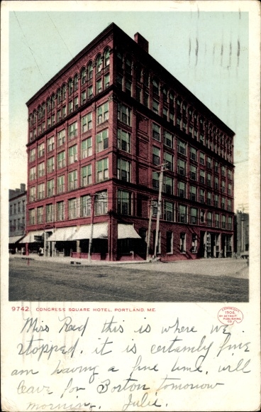 Ak Portland Maine VS, Congress Square Hotel
