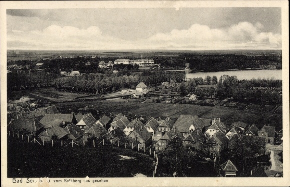 Postcard Bad Segeberg in Holstein, general view