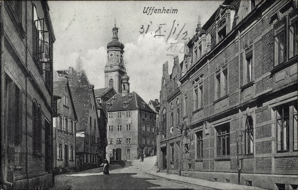 PC Uffenheim in Middle Franconia, Marktstrasse