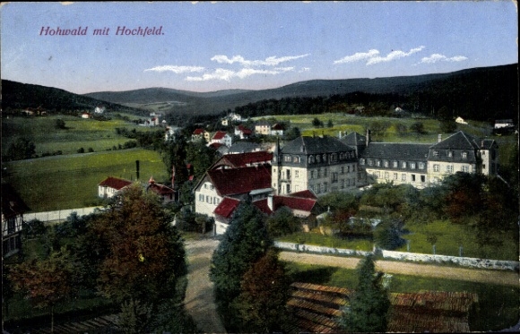 Ansichtkaart Le Hohwald Alsace Bas Rhin, algemeen beeld, Hochfeld
