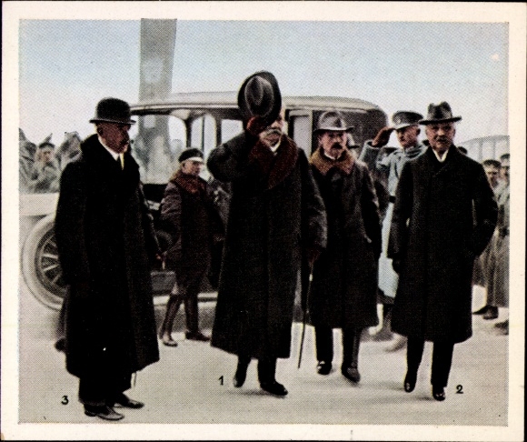 Zdjęcie zbiorowe Okres powojenny Nr 23 XI 1919 Hindenburg, sejmowa komisja śledcza