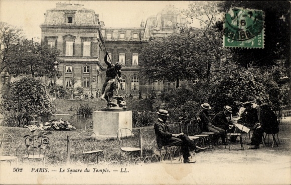 Ak Paris III, Plein du Temple