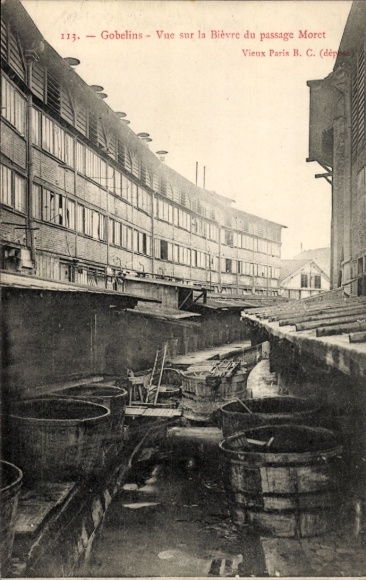 Ansichtkaart Parijs XIII, Bievre du Passage Moret