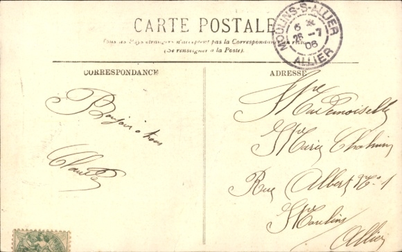Song Postcard Les Chansons de Jean Rameau, La Charibaude