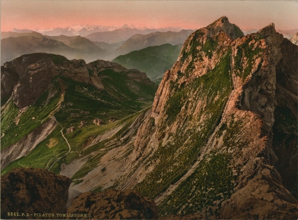 Photo Lucerne Switzerland, Pilatus, Tomlishorn