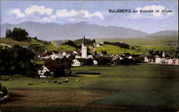 Ak Sulzberg im Oberallgäu, Gesamtansicht