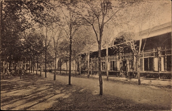 Postcard Bad Elmen Salzelmen Schönebeck an der Elbe, spa park