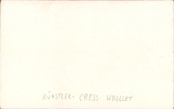 Artist Postcard Woollet, Cress, portrait of a Woman