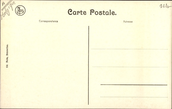 Postcard Oostende Ostend West Flanders, La maile princesse Elisabeth, steamship