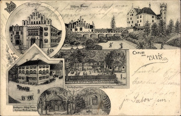 Artist PC Dischingen Baden Württemberg, Taxis Castle, Princely Building