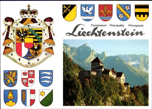 Herb KP Liechtenstein, zamek