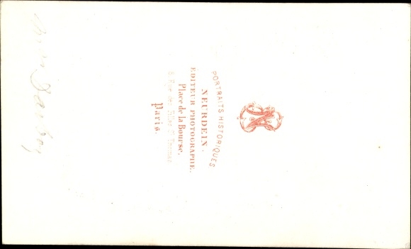 Carte de Visite Georges Darboy, Bishop of Nancy, Archbishop of Paris