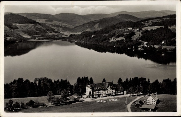 Postcard Titisee Neustadt im Breisgau Upper Black Forest, Hotel Titisee