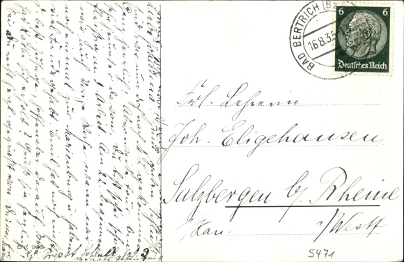 Postcard Glees in the Eifel, Abtei Maria Laach, Klosterweiher