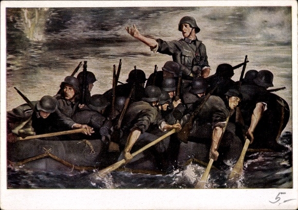 Artist Postcard Padua, Paul Mathias, May 10, 1940, HDK 119