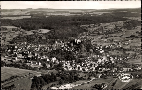 PC Westerburg in the Westerwald, panorama, aerial photo