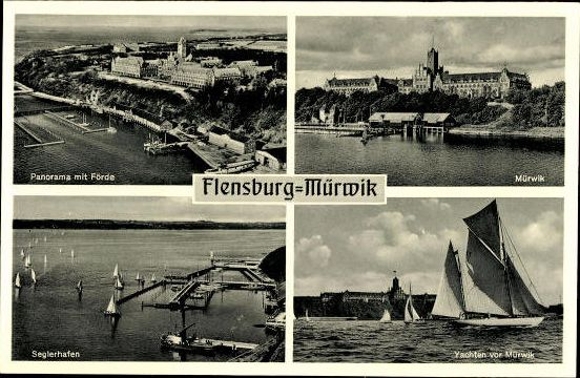 10 old PCs Flensburg in Schleswig Holstein, various views