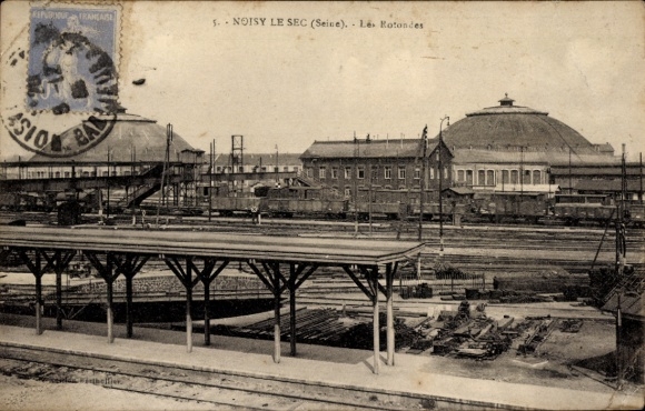 CPA Noisy-le-Sec Seine Saint Denis, Les Rotondes